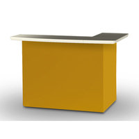 Best Of Times Llc Patio Bar and Tailgating Center with Drop-in Cooler and 3 Shelves - Water-Resistant and UV-Protected Polyester