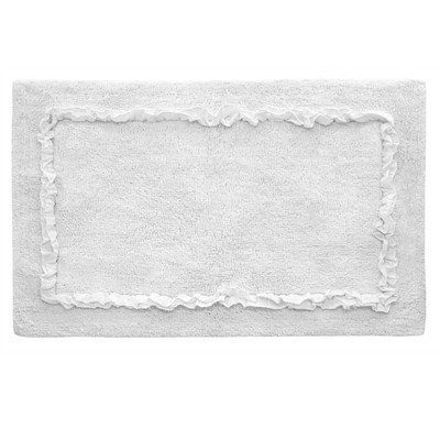 Jessica Simpson Home Jessica Simpson 21-Inch x 34-Inch Ruffled Bath Rug