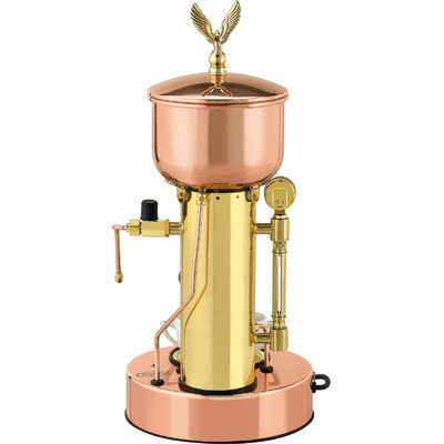 Elektra Microcasa Semiautomatica Commercial Espresso Machine Finish: Copper and Brass