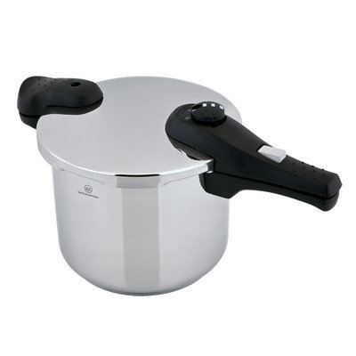 Koch Systeme By Carl Schmidt Sohn Prepro Stainless Steel Pressure Cooker Size: 9