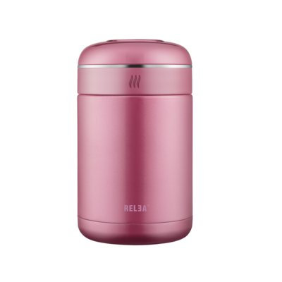 Relea Double Wall 18 Oz. Food Storage Container Color: Red