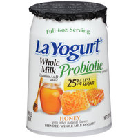 La Yogurt® Probiotic Honey Blended Whole Milk Yogurt 6 oz. Cup