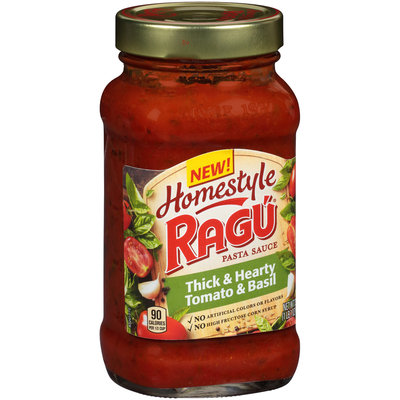 Ragu® Homestyle Thick & Hearty Tomato & Basil Pasta Sauce 23 oz. Jar