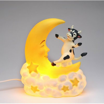 Cosmosgifts Cow Jump Over the Moon Night Light