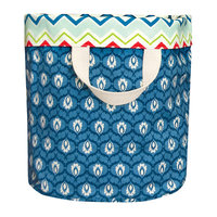 Heritage Lace Nantucket Tote in Blue/Red/White