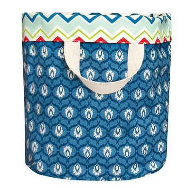 Heritage Lace Nantucket Tote in Blue/Red/White