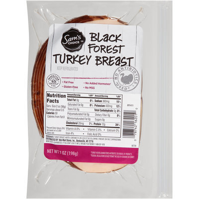 Sam's Choice™ Black Forest Turkey Breast 7 oz. Package