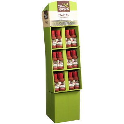 Olive Garden Red Wine Balsamic 16 oz. Bottle Shipper Display