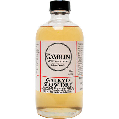 Gamblin G02508 8oz Galkyd Slow Drying