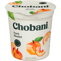 Chobani® Peach Blended Non-Fat Greek Yogurt 32 oz. Tub