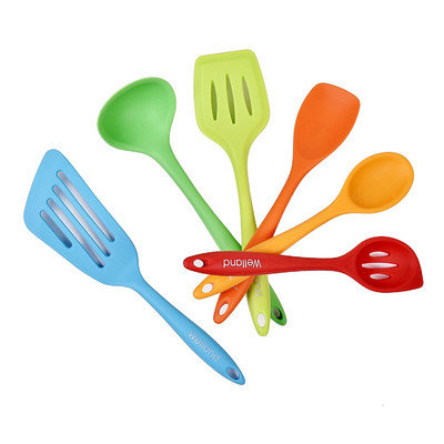 Welland Industries Llc 6 Piece Silicone Cooking Utensil Set