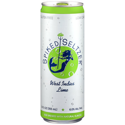 SpikedSeltzer® West Indies Lime Beer 12 fl. oz. Can