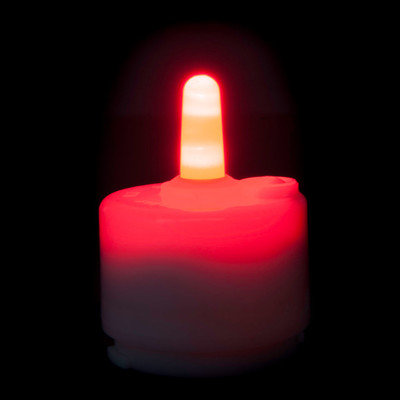 Theamazingflamelesscandle Performance Series Flameless Candle (Set of 6) Color: Red