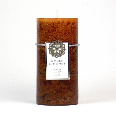 Highland Dunes Ocean Mist Scented Pillar Candle Color: Turquoise, Size: 3