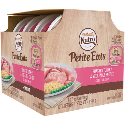 Nutro™ Roasted Turkey & Vegetable Entree Dog Food 4-3.5 oz. Trays
