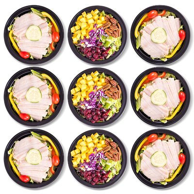 Rebrilliant 10 Container 24 Oz. Food Storage Set with Lid