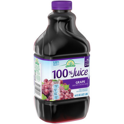Nature's Nectar® 100% Grape Juice 64 fl. oz. Bottle