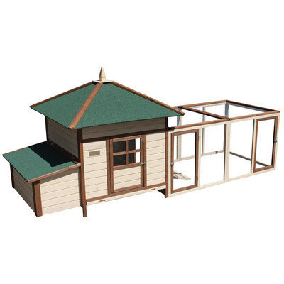 Advantek Arts and Crafts Prairie Home Chicken Coop