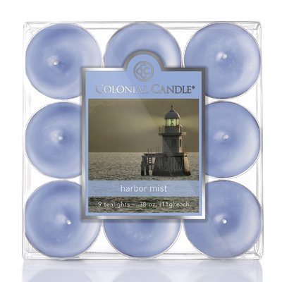 Colonial Candle Harbor Mist Scent Tea Light