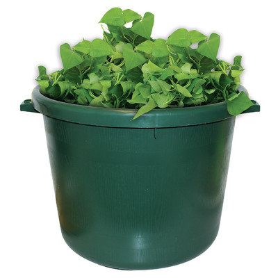 Emsco 17 in. Terra Cotta (Red) Resin Garden City Picker Potato Planter