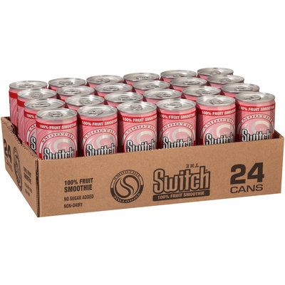 The Switch® Strawberry Banana 100% Fruit Smoothie 8 fl. oz. Can