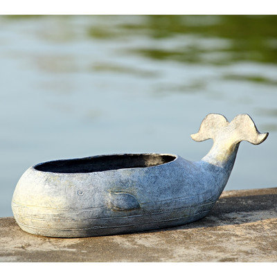 Birch Lane Whale Flower Planter