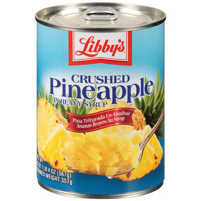 Libby's® Crushed Pineapple in Heavy Syrup 20 oz. Pull-Top Can