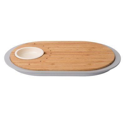 Berghoff International Leo 2-Sided Tapas Cutting Board WithTray