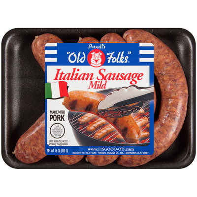 Purnell’s “Old Folks”® Mild Italian Sausage 16 oz. Pack