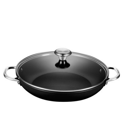 Le Creuset Toughened Non-Stick Braiser with Lid Size: 4 Qt.