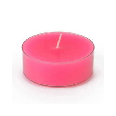 Winston Porter Oversized Tealight Color: Hot Pink, Quantity: Set of 144