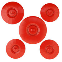 My Home Basics 5 Piece Silicone Food Storage Suction Lid Set