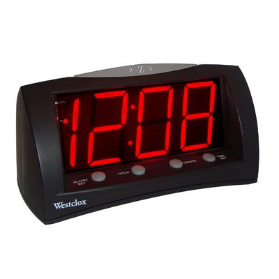 Symple Stuff Extra Large Display Alarm Clock