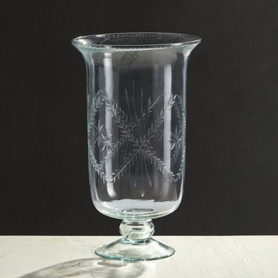 Rosalind Wheeler Mason Clear Glass Tall Vase