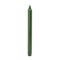 Varick Gallery Straight Taper Candle Color: Hunter Green, Quantity: 12