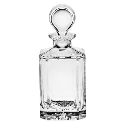 Godinger Silver Art Luminous Square Whiskey Decanter