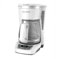 Black & Decker 12-Cup Programmable Coffee Maker Color: White