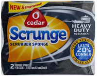 O-Cedar® Scrunge® Heavy Duty Sponge