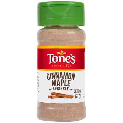 Tone's® Cinnamon Maple Sprinkle 3.39 oz. Shaker