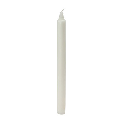 Varick Gallery Straight Taper Candle Color: White, Quantity: 12