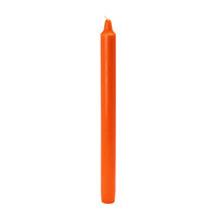 Varick Gallery Straight Taper Candle Color: Orange, Quantity: 144