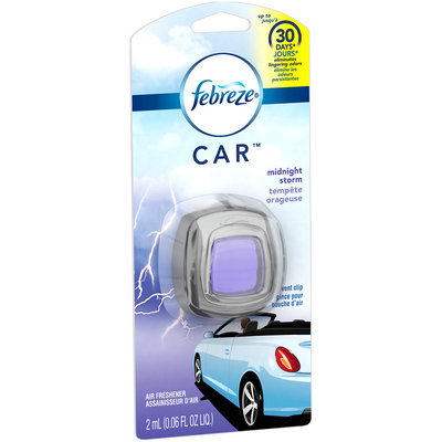 Febreze CAR Air Freshener Midnight Storm (1 Count, 0.06 oz)