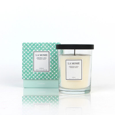 Lamome Kuraso Aloe Soy Wax Scented Designer Candle