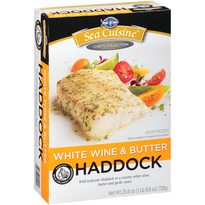 Sea Cuisine® White Wine & Butter Haddock 25.6 oz. Box