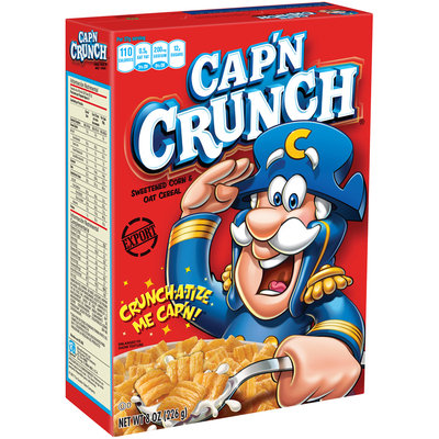 Cap'n Crunch® Sweetened Corn & Oat Cereal 8 oz. Box
