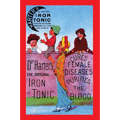 Buyenlarge 'Dr. Harter's Iron Tonic' Wall Art Size: 66