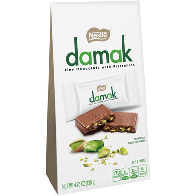 NESTLE DAMAK Chocolate with Pistachios 4.76 oz. Pack