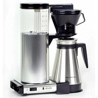 Moccamaster CDGT Pour-Over Coffee Brewer Color: Brushed Silver, Size: 15.25