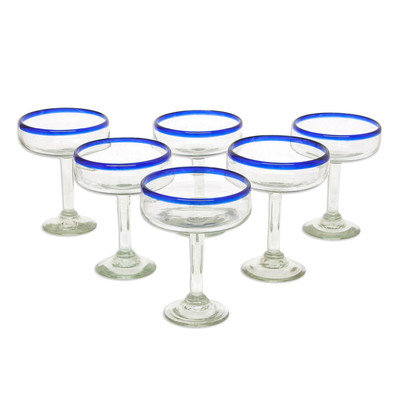 Novica Margarita Cheer 9 oz. Glass