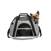 Furhaven Small Pet Tote With Weather Guard - Gray